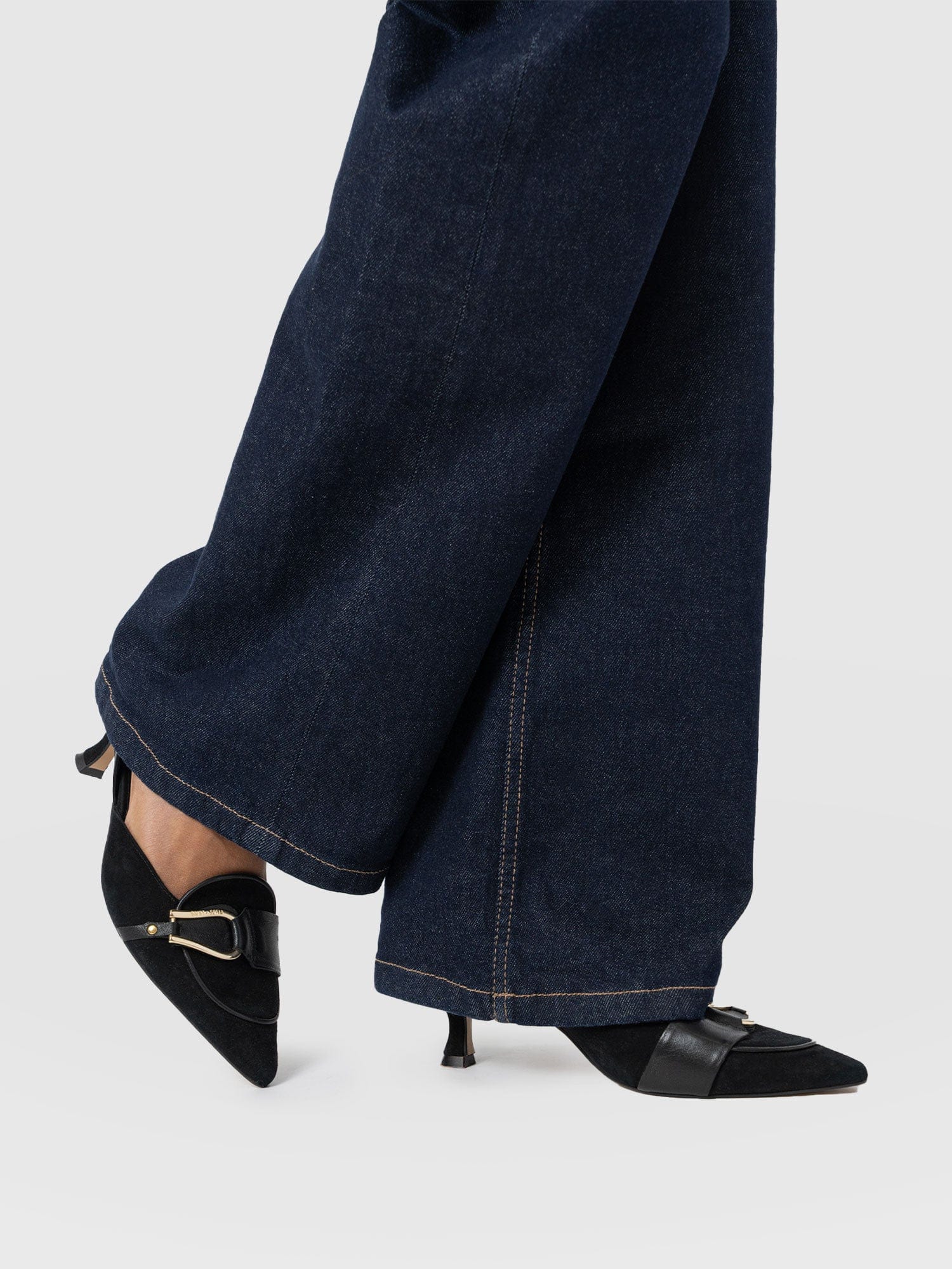 Bridget Sling Back Heels - Black - Women's Sandalss | Saint + Sofia® USA